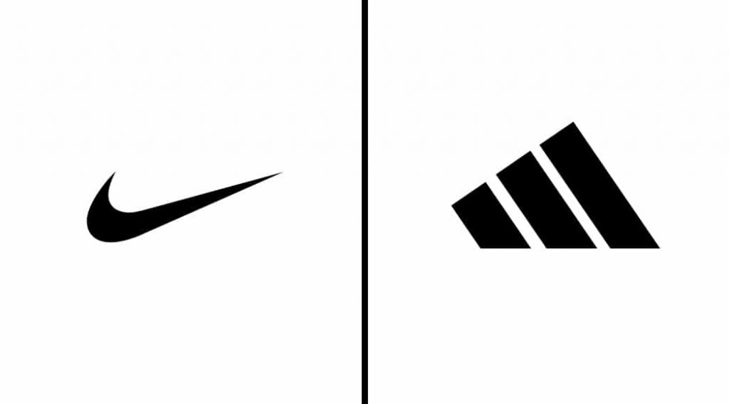 cross branding nike and adidas