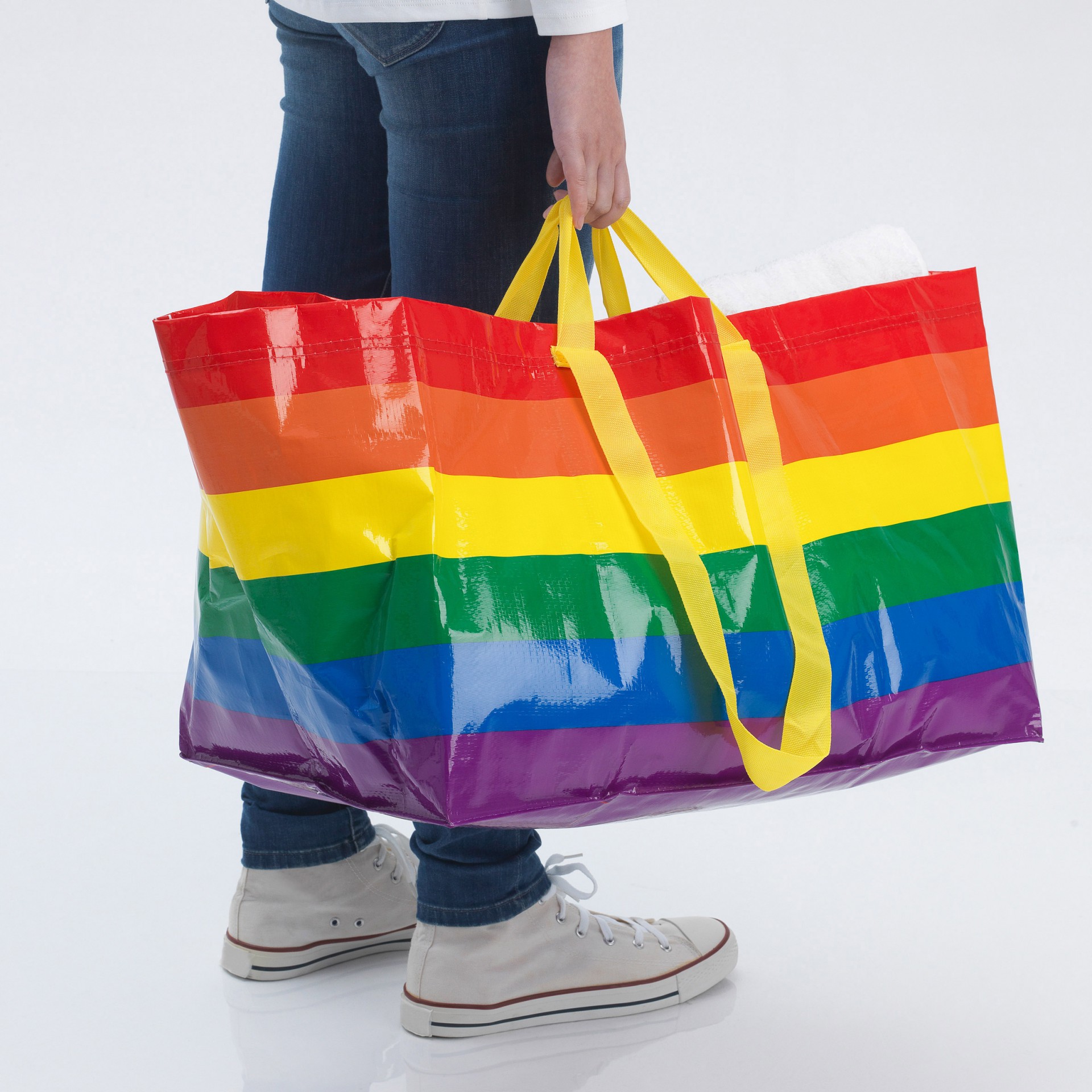 ikea rainbow bag