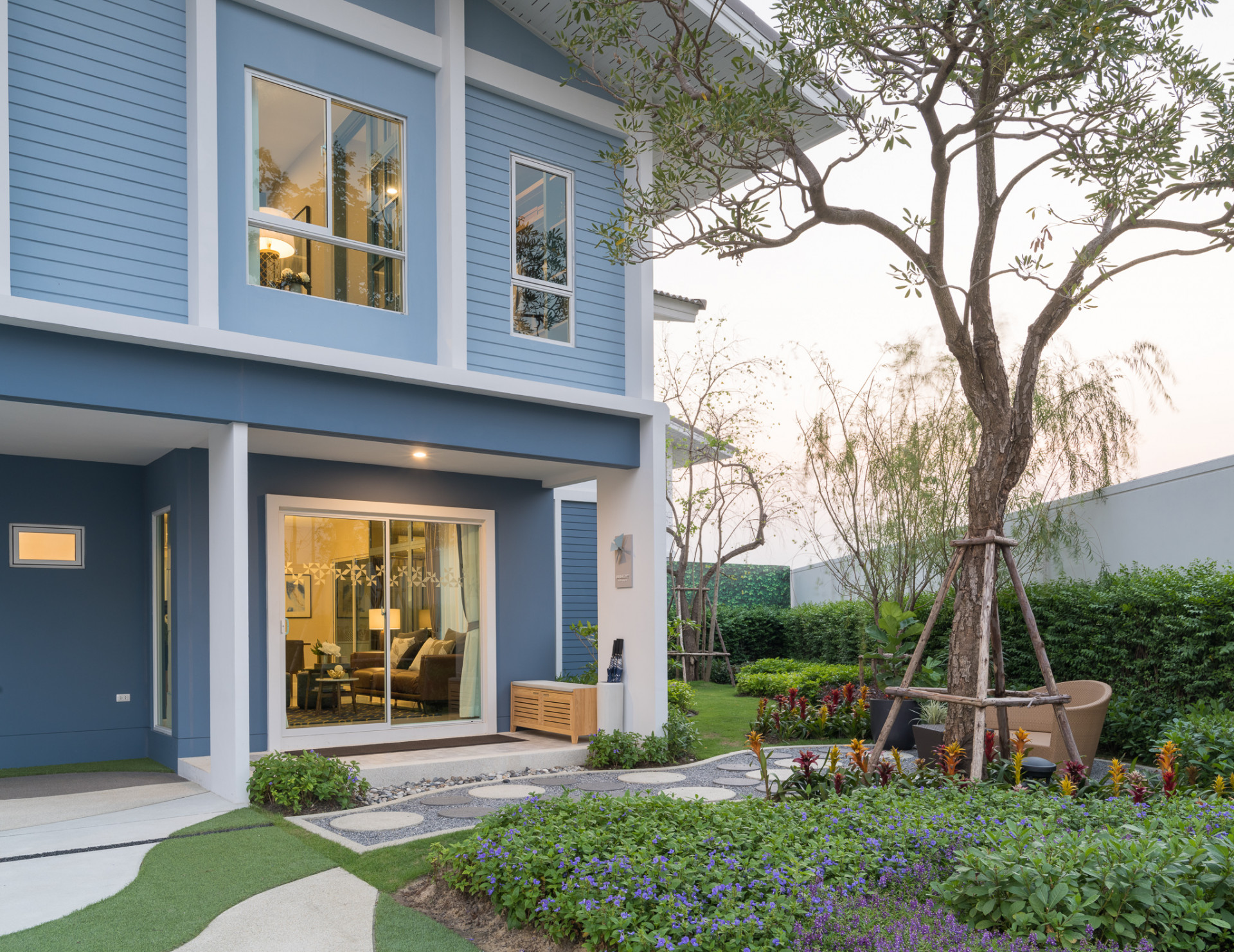 ระเบียงกว้าง เพิ่มความเป็นส่วนตัว