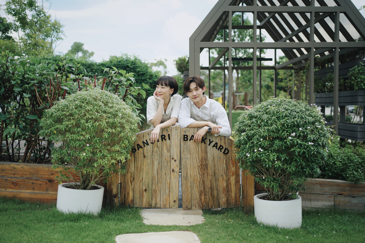 sansiri backyard, สวนผักสีเขียว, แสนสิริ, สวนผักแสนสิริ, sansiri, sansiri backyard design