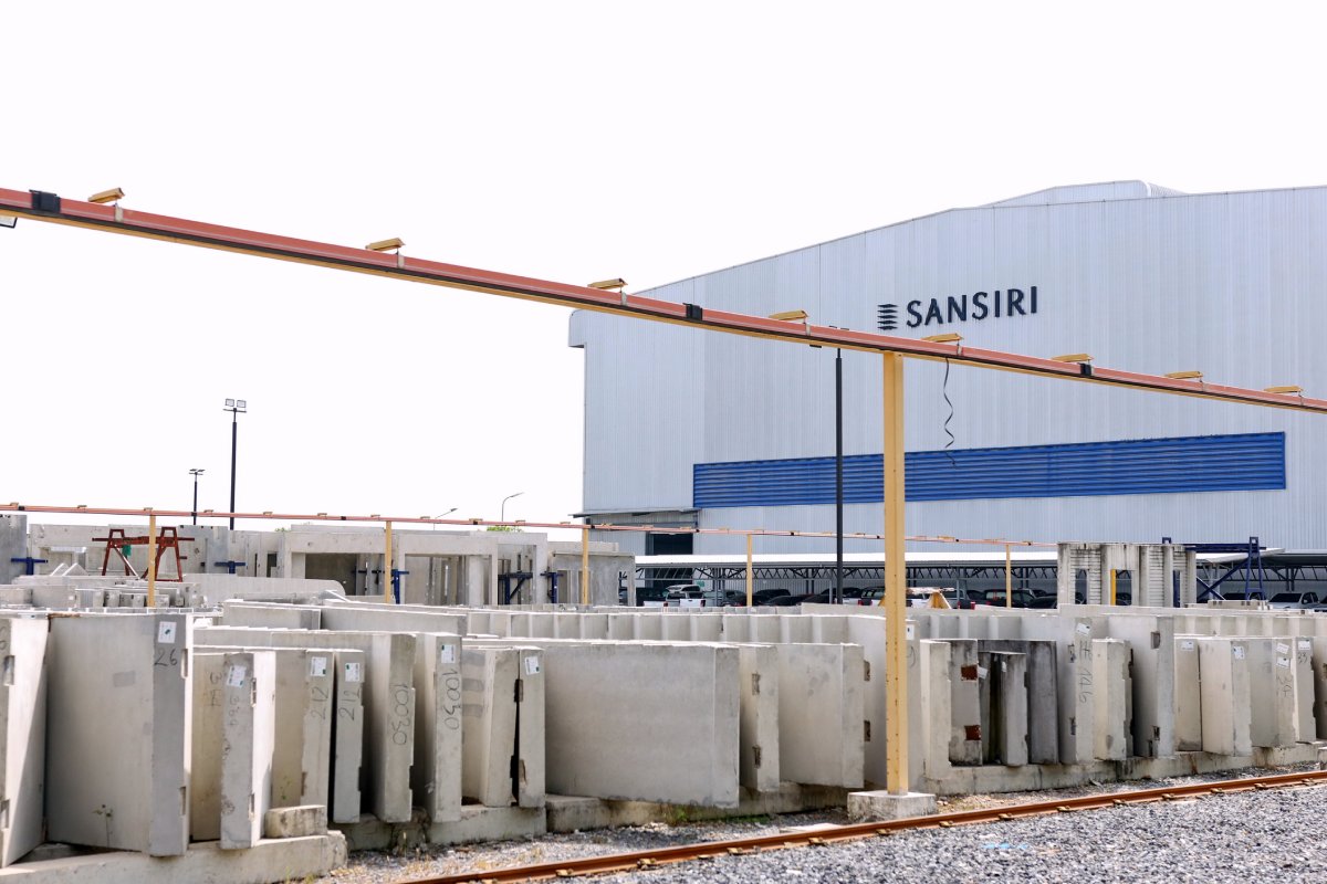 Sansiri Precast Factory-โรงงานแสนสิริ-โรงงานพรีแคสต์-โรงงานพรีคาสต์-SansiriPCF